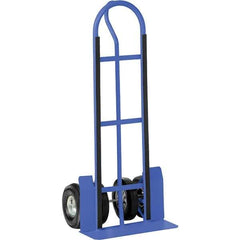 Vestil - 600 Lb Capacity 52" OAH Hand Truck - P Handle, Steel, Pneumatic Wheels - USA Tool & Supply