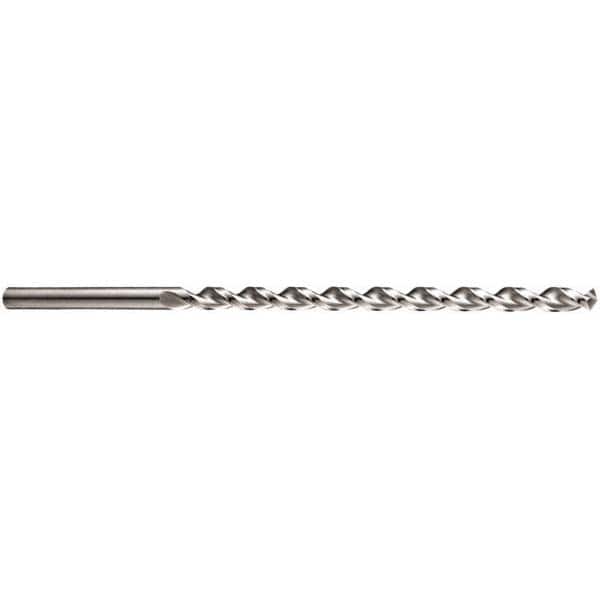 DORMER - 3.7mm 130° 2-Flute Cobalt Extra Length Drill Bit - USA Tool & Supply