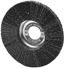 3M - 4" Diam Locking Nut Disc Backing Pad - 5/8-11 Thread - USA Tool & Supply