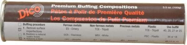 Dico - 1/4 Lb White Rouge Compound - White, Use on Ferrous Metals & Non-Ferrous Metals - USA Tool & Supply