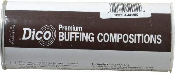 Dico - 1/2 Lb Tripoli Compound - Brown, Use on Base Metals & Plastic - USA Tool & Supply