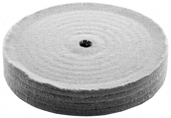 Divine Brothers - 12" Diam x 2" Thick Unmounted Buffing Wheel - Polishing Wheel, 3/4" Arbor Hole - USA Tool & Supply