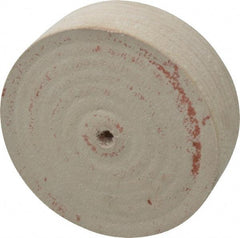 Divine Brothers - 6" Diam x 2" Thick Unmounted Buffing Wheel - Polishing Wheel, 1/2" Arbor Hole - USA Tool & Supply