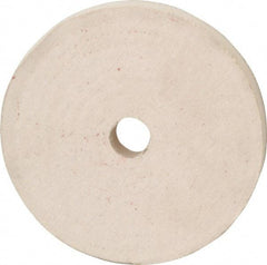 Divine Brothers - 8" Diam x 1" Thick Unmounted Buffing Wheel - Polishing Wheel, 1-1/4" Arbor Hole - USA Tool & Supply