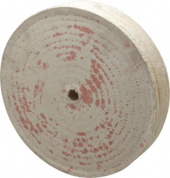 Divine Brothers - 10" Diam x 2" Thick Unmounted Buffing Wheel - Polishing Wheel, 3/4" Arbor Hole - USA Tool & Supply