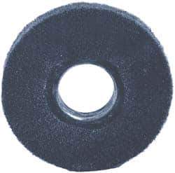 3M - 6" Diam Aluminum Oxide Finishing Flap Wheel - 2" Hole, 2" Wide, Density 3, Nonwoven, Medium Grade, 3,400 Max RPM - USA Tool & Supply