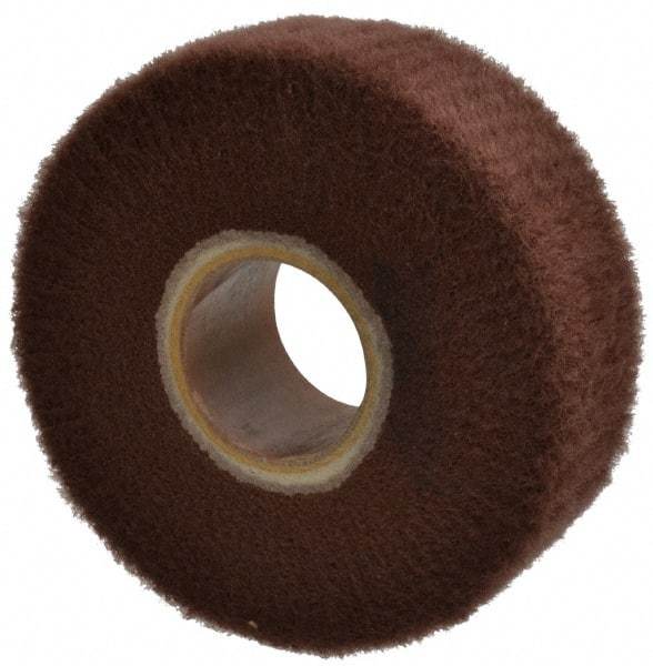 Made in USA - 6" Diam 220 Grit Silicon Carbide Unmounted Flap Wheel - 2" Hole, 2" Wide, Density 7, Nonwoven, Grade Very Fine, 3,400 Max RPM - USA Tool & Supply