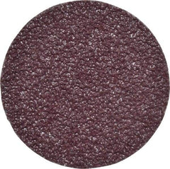Standard Abrasives - 2" Disc Diam, 36 Grit, Aluminum Oxide Quick Change Disc - Type S Attaching System, Coated, Brown, Very Coarse Grade, 20,000 RPM - USA Tool & Supply