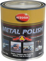 Autosol - 1 kilogram Paste Metal Cleaner - Can - USA Tool & Supply