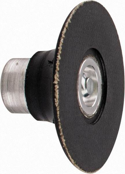 Standard Abrasives - 2" Diam Quick-Change Disc Backing Pad - 1/4" Shank Diam, Medium Density, 25,000 RPM, SocAtt Compatible - USA Tool & Supply