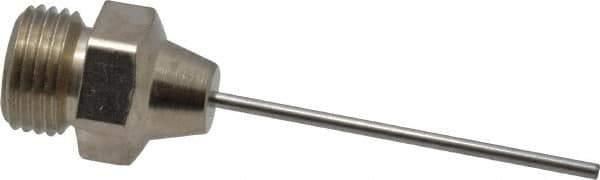 Coilhose Pneumatics - Blow Gun Needle Tip - 1/8 NPSM, 1.19" Hose Length - USA Tool & Supply