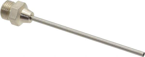 Coilhose Pneumatics - Blow Gun Needle Tip - 1/8 NPSM, 2.47" Hose Length - USA Tool & Supply