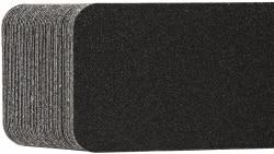 NMC - Black Solid Color Anti-Slip Vinyl Cleat - 6" Wide x 2' Long x 0.05" Thick, Heavy/High Traffic - USA Tool & Supply