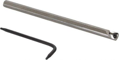 Seco - 0.29" Min Bore Diam, 4" OAL, 1/4" Shank Diam, STLD Indexable Boring Bar - TD.. 1.2 Insert, Screw Holding Method - USA Tool & Supply