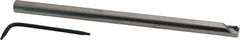 Seco - 0.35" Min Bore Diam, 6" OAL, 0.312" Shank Diam, STLD Indexable Boring Bar - TD.. 1.2 Insert, Screw Holding Method - USA Tool & Supply