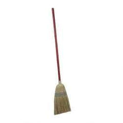 PRO-SOURCE - 56" OAL Corn Bristle Broom - Wood Handle - USA Tool & Supply