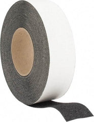 NMC - Black Solid Color Anti-Slip Vinyl Tape - 2" Wide x 60' Long x 0.05" Thick, Heavy/High Traffic - USA Tool & Supply