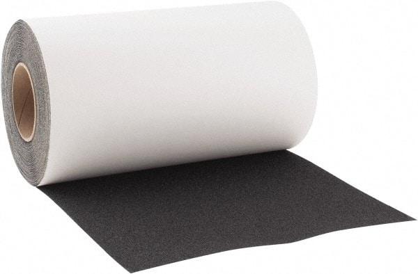 NMC - Black Solid Color Anti-Slip Vinyl Tape - 12" Wide x 60' Long x 0.05" Thick, Heavy/High Traffic - USA Tool & Supply