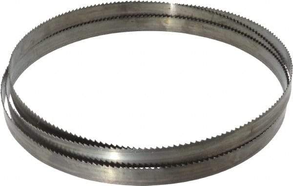 Disston - 6 TPI, 7' 9" Long x 3/4" Wide x 0.032" Thick, Welded Band Saw Blade - Carbon Steel, Toothed Edge, Raker Tooth Set, Flexible Back, Contour Cutting - USA Tool & Supply