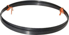 Disston - 10 TPI, 7' 9-1/2" Long x 1/2" Wide x 0.025" Thick, Welded Band Saw Blade - Carbon Steel, Toothed Edge, Raker Tooth Set, Flexible Back, Contour Cutting - USA Tool & Supply
