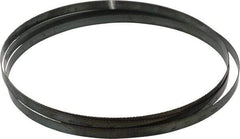 Disston - 24 TPI, 7' 9-1/2" Long x 1/2" Wide x 0.025" Thick, Welded Band Saw Blade - Carbon Steel, Toothed Edge, Raker Tooth Set, Flexible Back, Contour Cutting - USA Tool & Supply