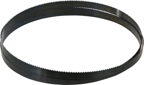 Disston - 6 TPI, 9' Long x 3/4" Wide x 0.032" Thick, Welded Band Saw Blade - Carbon Steel, Toothed Edge, Raker Tooth Set, Flexible Back, Contour Cutting - USA Tool & Supply