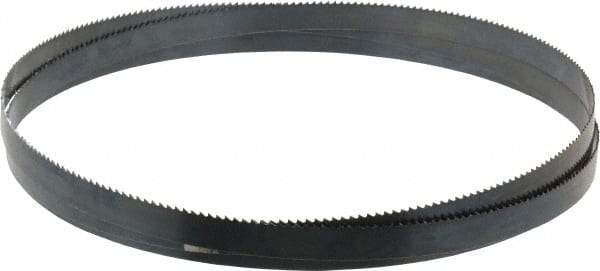 Disston - 6 TPI, 10' Long x 3/4" Wide x 0.032" Thick, Welded Band Saw Blade - Carbon Steel, Toothed Edge, Raker Tooth Set, Flexible Back, Contour Cutting - USA Tool & Supply