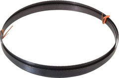 Disston - 10 TPI, 10' Long x 3/4" Wide x 0.032" Thick, Welded Band Saw Blade - Carbon Steel, Toothed Edge, Raker Tooth Set, Flexible Back, Contour Cutting - USA Tool & Supply