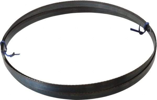 Disston - 14 TPI, 10' Long x 3/4" Wide x 0.032" Thick, Welded Band Saw Blade - Carbon Steel, Toothed Edge, Raker Tooth Set, Flexible Back, Contour Cutting - USA Tool & Supply