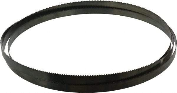 Disston - 6 TPI, 11' 6" Long x 3/4" Wide x 0.032" Thick, Welded Band Saw Blade - Carbon Steel, Toothed Edge, Raker Tooth Set, Flexible Back, Contour Cutting - USA Tool & Supply