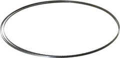 Disston - 6 TPI, 12' 6" Long x 1/4" Wide x 0.025" Thick, Welded Band Saw Blade - Carbon Steel, Toothed Edge, Raker Tooth Set, Flexible Back, Contour Cutting - USA Tool & Supply