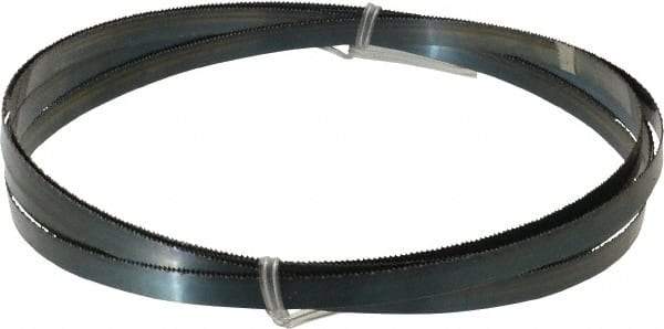 Disston - 14 TPI, 12' 6" Long x 1/2" Wide x 0.025" Thick, Welded Band Saw Blade - Carbon Steel, Toothed Edge, Raker Tooth Set, Flexible Back, Contour Cutting - USA Tool & Supply