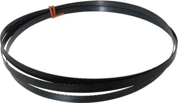 Disston - 10 TPI, 12' 6" Long x 3/4" Wide x 0.032" Thick, Welded Band Saw Blade - Carbon Steel, Toothed Edge, Raker Tooth Set, Flexible Back, Contour Cutting - USA Tool & Supply