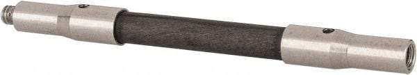 Renishaw - M2 Female and Male Connection, 0.1181 Inch Stem Diameter, Carbon Fiber, CMM Stylus Extension - 1.5748 Inch Overall Length, For Use with M2 Threaded Stylus Range - USA Tool & Supply