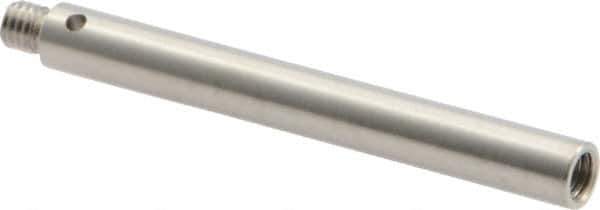 Renishaw - M3 Female and Male Connection, 0.1575 Inch Stem Diameter, Stainless Steel, CMM Stylus Extension - 1.378 Inch Overall Length, For Use with M3 Threaded Stylus Range - USA Tool & Supply