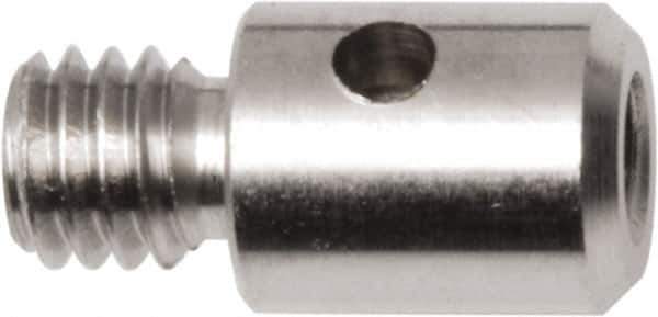 Renishaw - M2 Female, M3 Male, Stainless Steel, CMM Thread Adapter - 0.1969 Inch Long - USA Tool & Supply