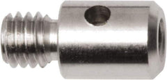 Renishaw - M2 Female, M3 Male, Stainless Steel, CMM Thread Adapter - 0.1969 Inch Long - USA Tool & Supply