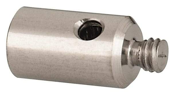 Renishaw - M3 Female, M2 Male, Stainless Steel, CMM Thread Adapter - 0.2756 Inch Long - USA Tool & Supply