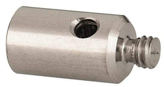 Renishaw - M3 Female, M2 Male, Stainless Steel, CMM Thread Adapter - 0.2756 Inch Long - USA Tool & Supply