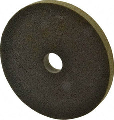 Standard Abrasives - 6" Diam, 1/2" Face Width, 1" Center Hole, Medium Grade, Aluminum Oxide Deburring Wheel - Unitized, Hard Density 8 Grade, 6,000 RPM - USA Tool & Supply
