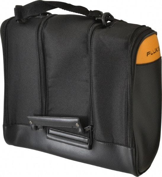 Fluke - Black/Yellow Electrical Test Equipment Case - Use with Fluke Premium Meters - USA Tool & Supply