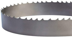 Lenox - 3 to 4 TPI, 12' 10" Long x 1" Wide x 0.035" Thick, Welded Band Saw Blade - Bi-Metal, Toothed Edge, Modified Raker Tooth Set, Flexible Back - USA Tool & Supply