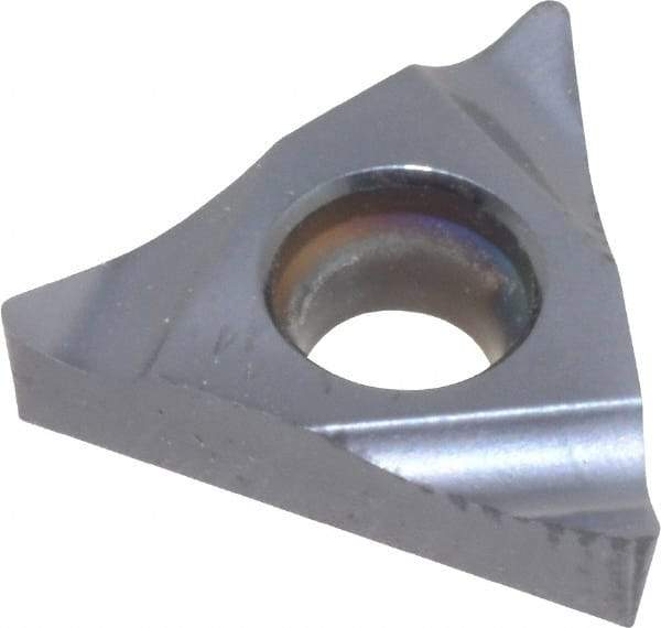Big Kaiser - TC111623 Grade TAN18 Carbide Boring Insert - TiAlN Finish, 60° Triangle, 7° Relief Angle, 1/4" Inscr Circle, 3/32" Thick, 1/64" Corner Radius - USA Tool & Supply
