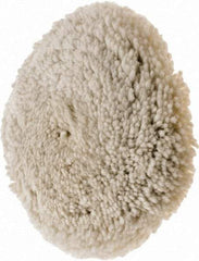 Dico - 7" Diam 100% Wool Bonnet Pad - 1" Pile - USA Tool & Supply