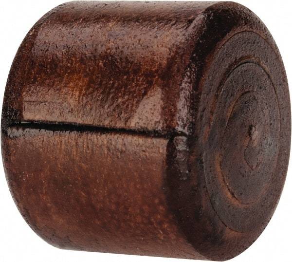 Vaughan Bushnell - 1-1/2" Face Diam, Grade Medium Soft, Hammer Tip/Face - Rawhide - USA Tool & Supply