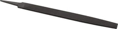 Value Collection - 14" Long, Second Cut, Flat American-Pattern File - Tang - USA Tool & Supply