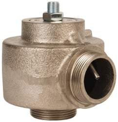 Gast - 1-1/2" NPT psi Pressure Relief Valve - 0-200 CFM, 30-170 psi Pressure - USA Tool & Supply