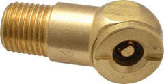 Acme - Closed Check Brass Air Chuck - Ball Foot Chuck, 1/4 MPT - USA Tool & Supply