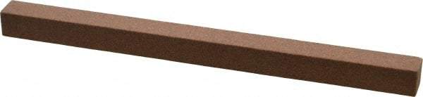 Norton - 4" Long x 1/4" Wide x 1/4" Thick, Aluminum Oxide Sharpening Stone - Square - USA Tool & Supply