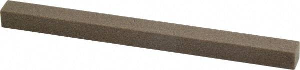 Norton - 4" Long x 1/4" Wide x 1/4" Thick, Aluminum Oxide Sharpening Stone - Square - USA Tool & Supply